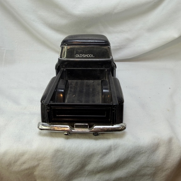 Jada 1955 Chevy Stepside Pickup 1:24 Scale Model Black Missing mirror - Picture 2 of 11